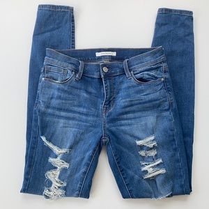 PacSun blue ripped jeans